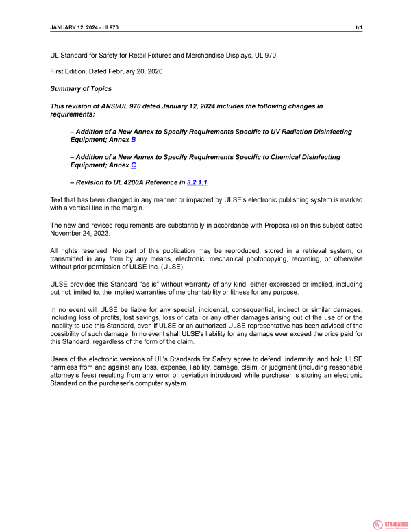 UL 970 PDF UL 970 PDF
